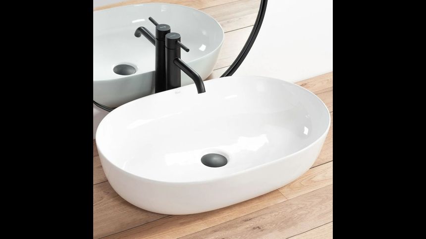Basin Ceramic White